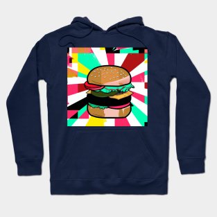 Popart buger 1 Hoodie